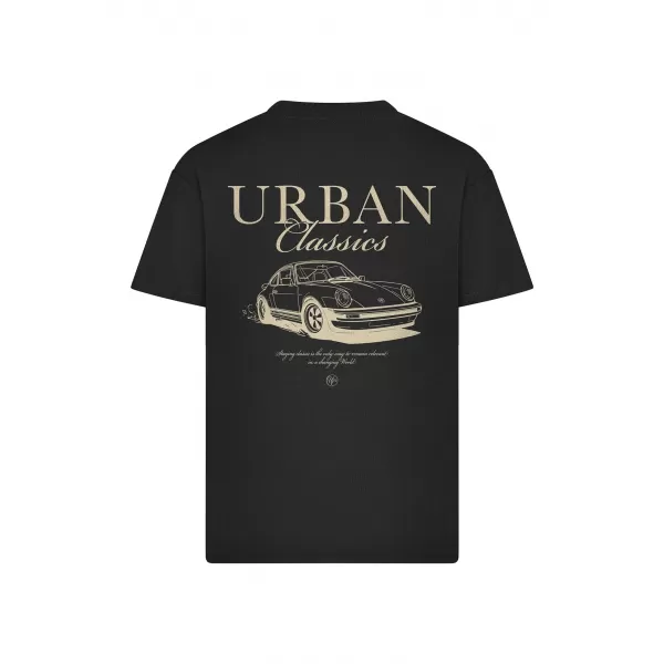  Мъжка тениска URBAN CLASSICS TB8755 ЧЕРЕН 
