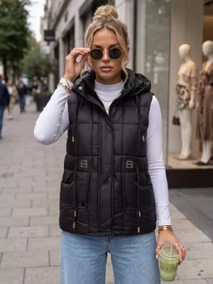 Дамски елек DSTREET TY5973 ЧЕРЕН
