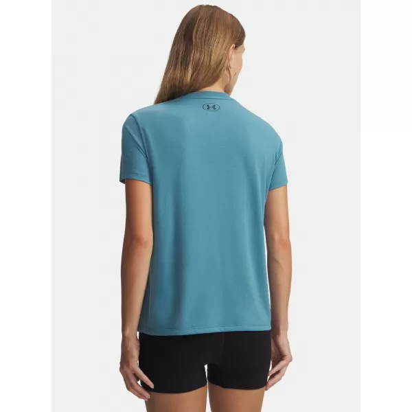  Дамска тениска UNDER ARMOUR W VARSITY SS 6010592-466 СИНЬО 