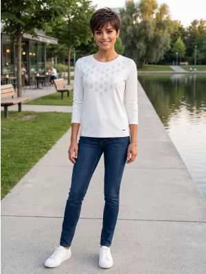 Дамска тениска ALTISPORT IDIARA БЯЛО