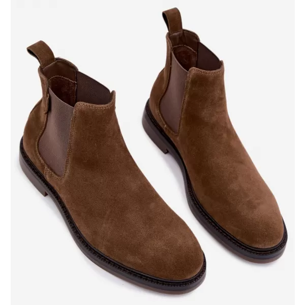  Мъжки обувки BIG STAR SHOES UU174277 КАФЯВИ/БЕЖОВИ СЕНКИ 