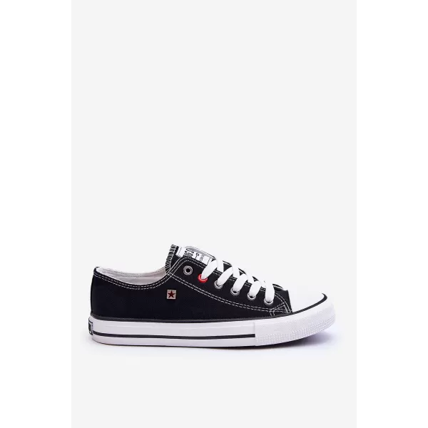  Дамски кецове BIG STAR SHOES T274023 ЧЕРЕН 