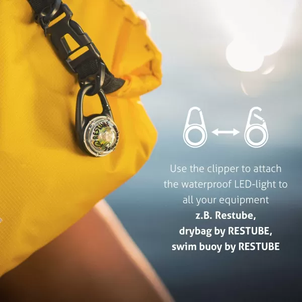  LED светлина RESTUBE vodotěsné ЧЕРЕН 