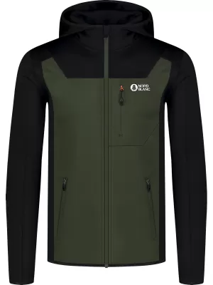 Мъжки суичър powerfleece NORDBLANC SPRAWL NBSFM8333 ЗЕЛЕНО