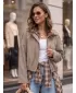 Дамско яке DSTREET TY6020 БЕЖОВО