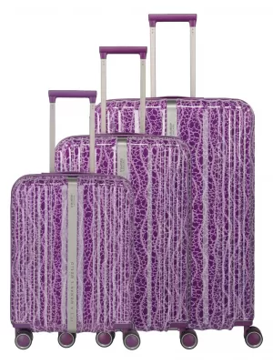 Комплект куфари TRAVELITE LASCANA EDITION S,M,L СЛИВА