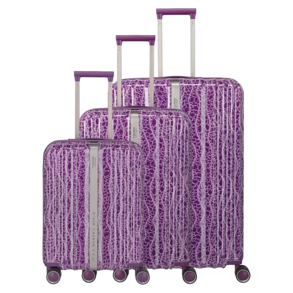  Комплект куфари TRAVELITE LASCANA EDITION S,M,L СЛИВА 