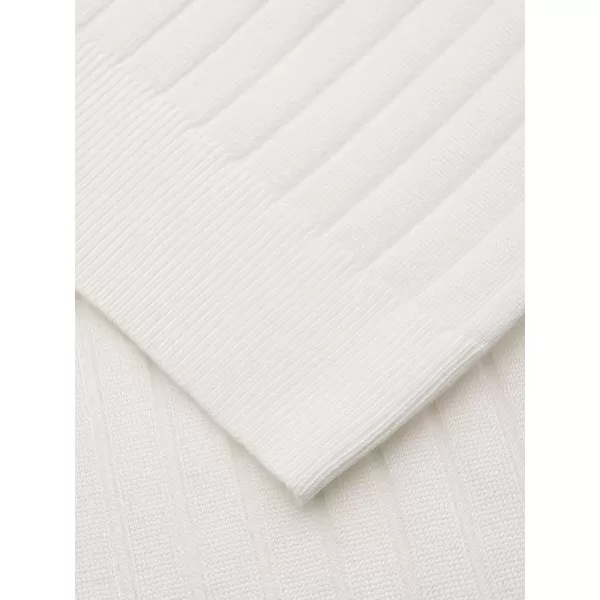  Мъжка тениска с яка OMBRE OM-POSS-0169 СЧУПЕНО БЯЛО 