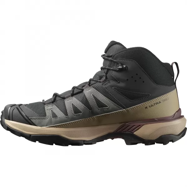  Мъжки обувки SALOMON X ULTRA 360 MID GORE-TEX L47743300 ФАНТОМ/ДЕСЕРТЕН ТЕН/РОМ СТАФИДИ 