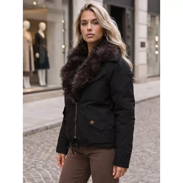  Дамско яке DSTREET TY6072 ЧЕРЕН 