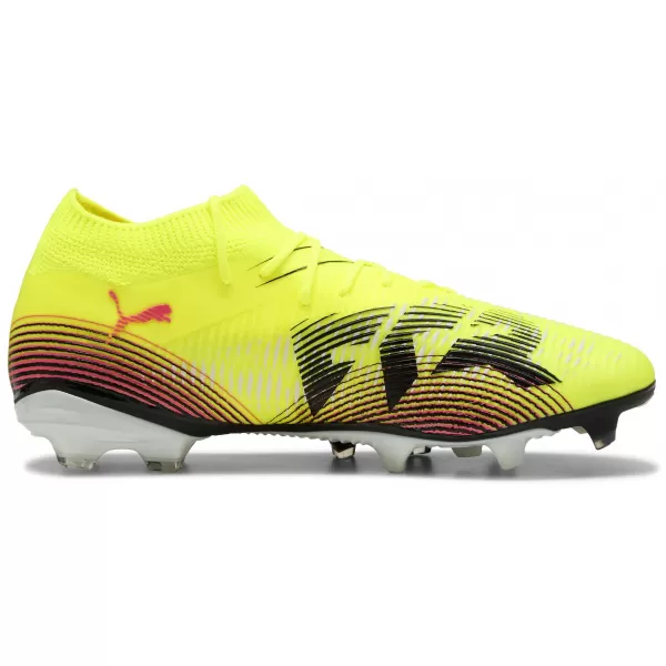  Футболни обувки PUMA FUTURE 8 MATCH FG/AG 108140-03 ЖЪЛТО/ЧЕРНО/УДАРЕНО ОТ СЛЪНЦЕ 