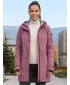 Дамско водоустойчиво палто ALPINE PRO PERFETA 2 ГРОЗДОВ НЕКТАР