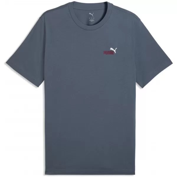  Мъжка тениска PUMA GRAPHICS 2 COLOR SMALL NO. 1 LOGO TEE 68471737 ВЕЧЕРНО СИНЬО 