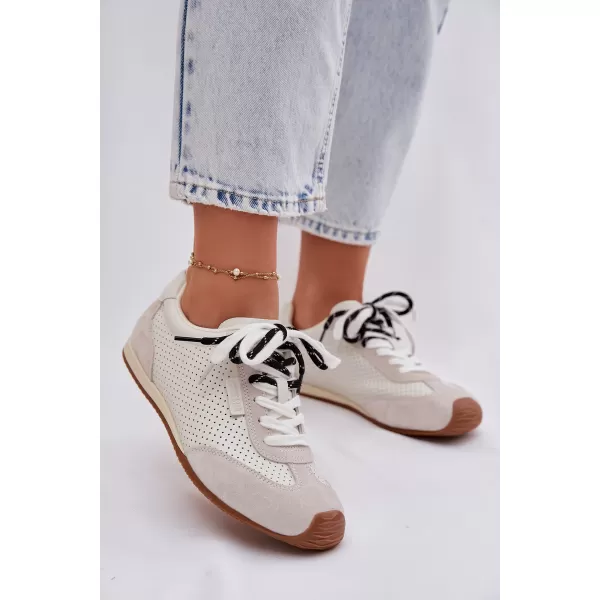  Дамски кецове BIG STAR SHOES TT274555 БЯЛО 