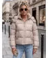 Дамско яке DSTREET TY5746 БЕЖОВО