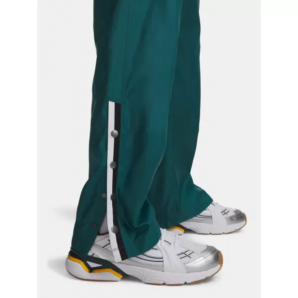  Мъжки панталон UNDER ARMOUR UA ICON SW WOVEN PANTS 6009445-338 ЗЕЛЕНО 