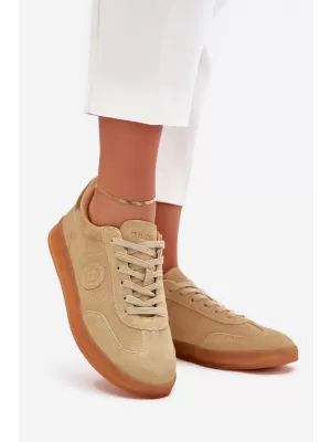 Дамски кецове BIG STAR SHOES RR274849 БЕЖОВО