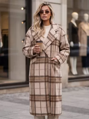 Дамско палто DSTREET 1 NY0829 БЕЖОВО