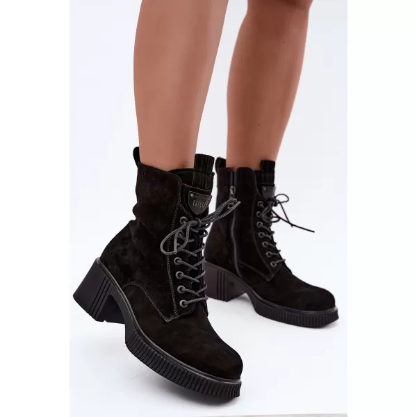  Дамски обувки VINCEZA 67009 ЧЕРЕН 