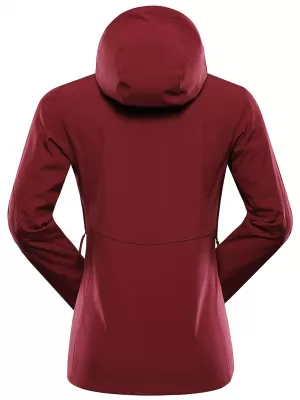 Дамско софтшел яке ALPINE PRO HOORA 2 РОДОДЕНДРОН
