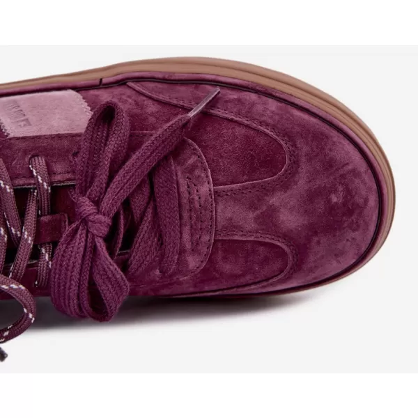  Дамски кецове BIG STAR SHOES UU274772 ЛИЛАВИ СЕНКИ 