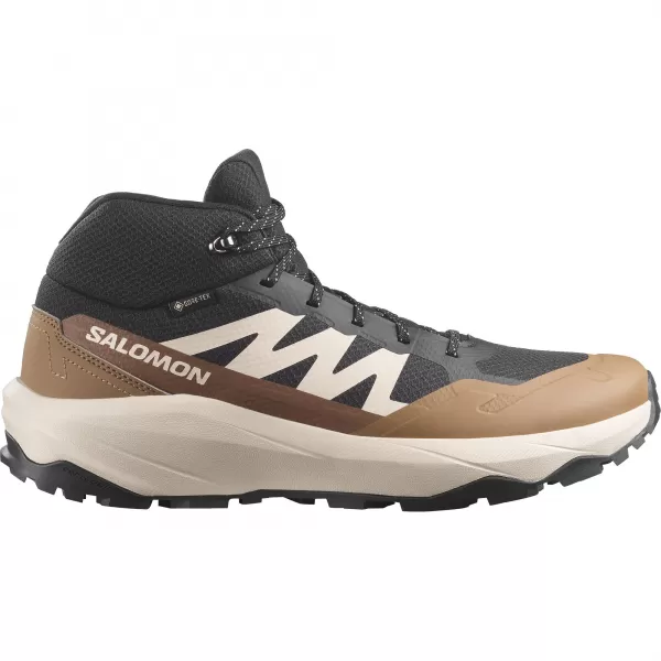  Мъжки обувки SALOMON OUTSCAPE MID GTX L45410800 ЧЕРНО/ДЪЖДОВЕН ДЕН/КОЙОТСКО КАФЯВО 