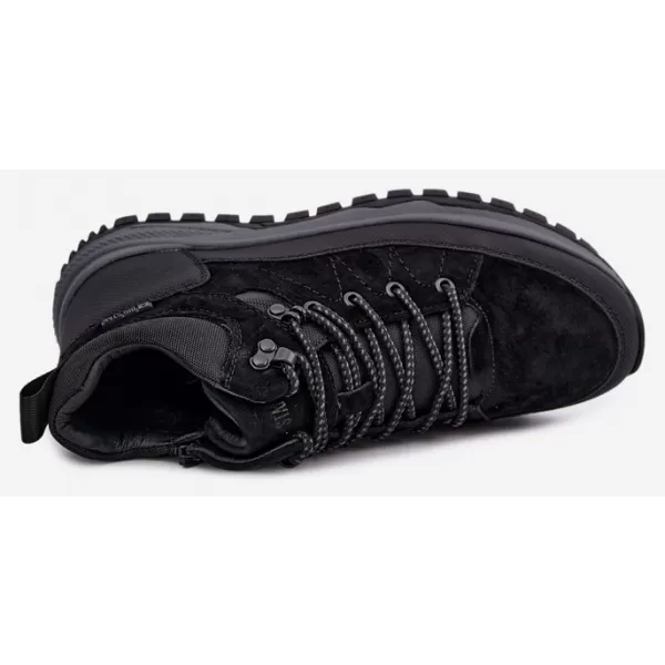  Мъжки зимни боти BIG STAR SHOES UU174246 ЧЕРЕН 