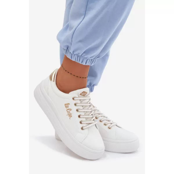  Дамски кецове LEE COOPER LCW-26-44-4478 БЯЛО 