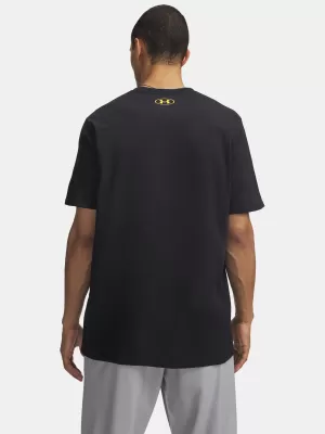 Мъжка тениска UNDER ARMOUR M VARSITY CREST SS 6009249-001 ЧЕРЕН