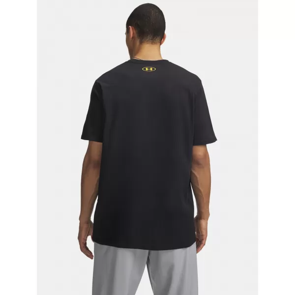  Мъжка тениска UNDER ARMOUR M VARSITY CREST SS 6009249-001 ЧЕРЕН 