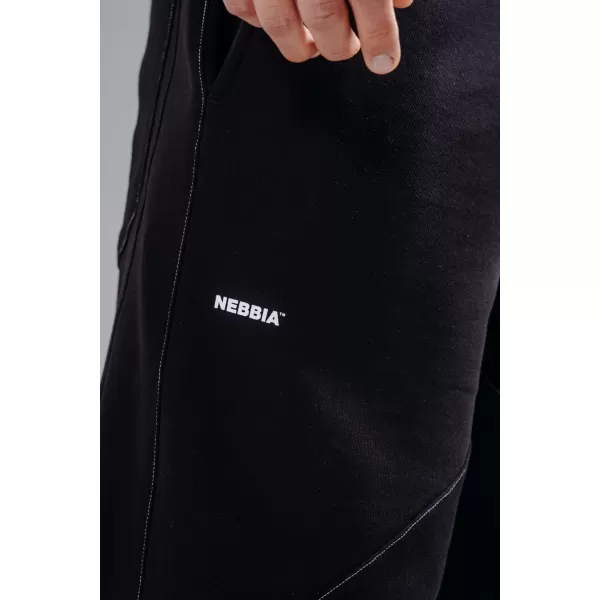  Широки спортни панталони NEBBIA PRIMAL 879 ЧЕРЕН 