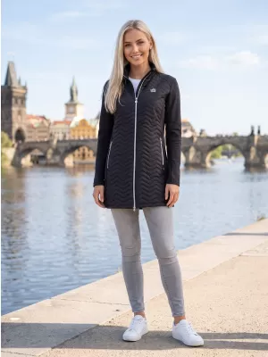 Дамско палто хибрид ALTISPORT IRYSA ЧЕРЕН