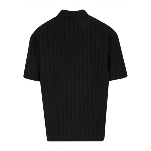  Мъжка риза URBAN CLASSICS TB8217-00007 ЧЕРЕН 