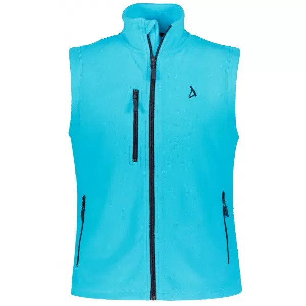  Мъжка поларена жилетка ALTISPORT ALM002525 ТЮРКОАЗ 