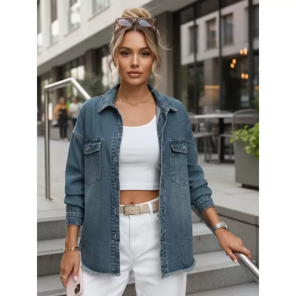  Дамско яке DSTREET TY5683 СИНЬО 