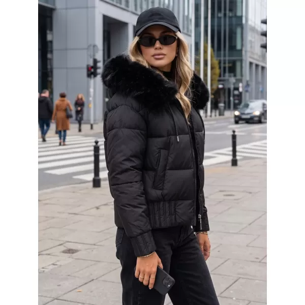  Дамско яке DSTREET TY5828 ЧЕРЕН 