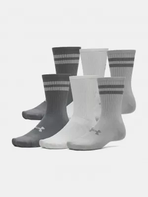 Чорапи UNDER ARMOUR ESSENTIAL 6PK CREW 1387058-069 СИВО