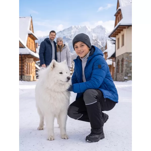  Детски топли софтшел панталони ALPINE PRO HERGO ЧЕРЕН 