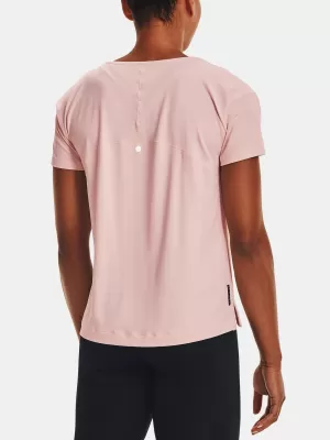 Дамска тениска UNDER ARMOUR UA RUSH ENERGY CORE SS 1365683-685 РОЗОВО