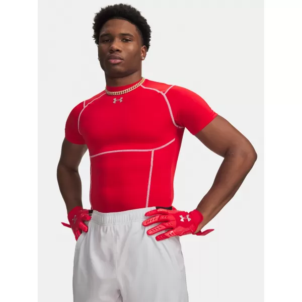  Мъжка тениска UNDER ARMOUR UA HG ELITE COMP SS 6015382-600 ЧЕРВЕНО 