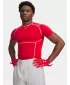 Мъжка тениска UNDER ARMOUR UA HG ELITE COMP SS 6015382-600 ЧЕРВЕНО