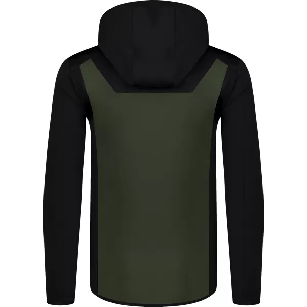  Мъжки суичър powerfleece NORDBLANC SPRAWL NBSFM8333 ЗЕЛЕНО 