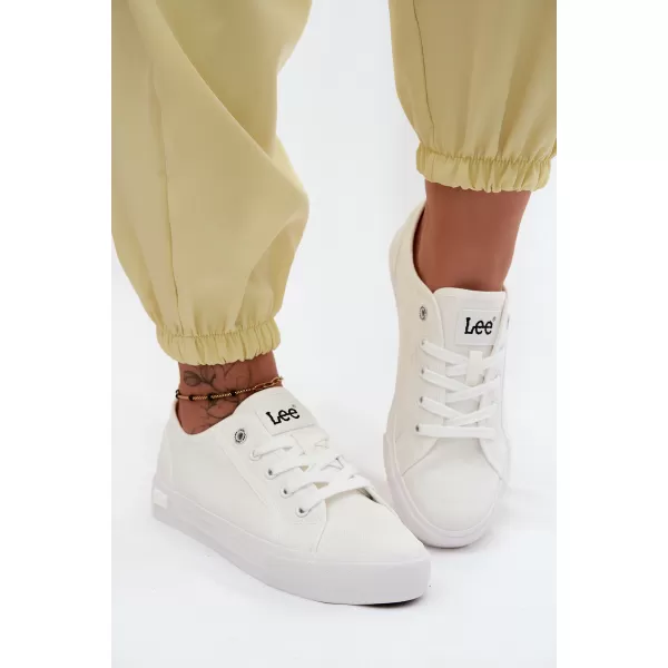  Дамски кецове LEE 50261001.1FG БЯЛО 