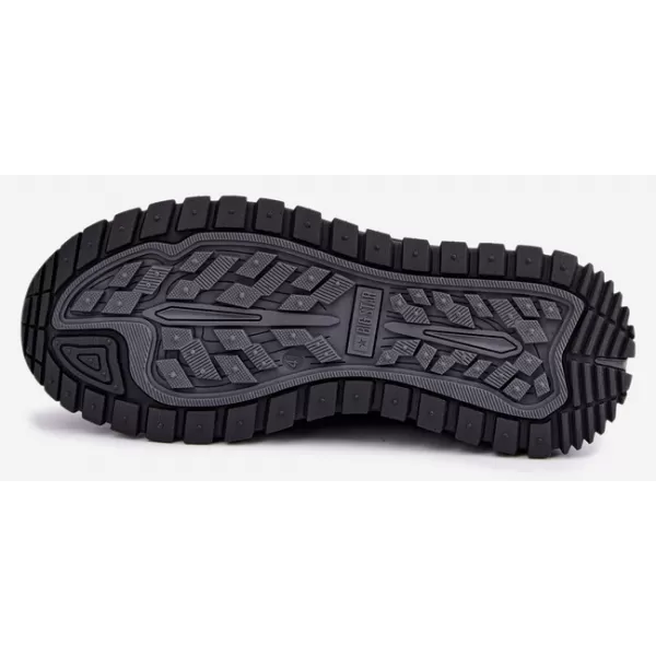  Мъжки зимни боти BIG STAR SHOES UU174246 ЧЕРЕН 