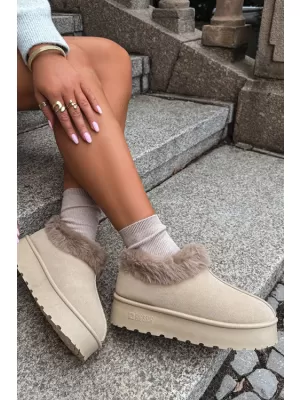 Дамски снежни човеци BIG STAR SHOES UU274204 БЕЖОВО
