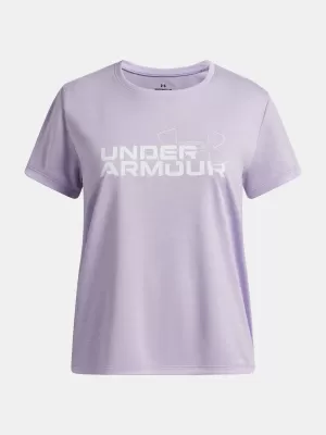Тениска за момиче UNDER ARMOUR TECH TWIST WDMK LOGO SS 6007134-536 ЛИЛАВО