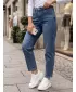 Дамски панталон DSTREET UY3104 СИНЬО