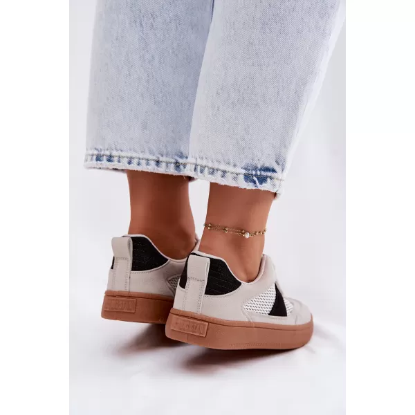  Дамски кецове BIG STAR SHOES TT274758 СИВО 
