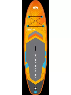 Падълборд с мотор AQUA MARINA GO Turbo 320 ЖЪЛТО СИВО