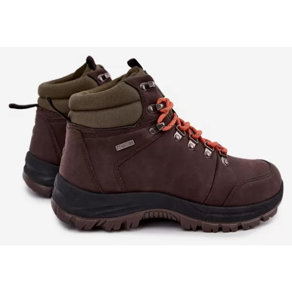  Мъжки трекинг обувки BIG STAR SHOES UU174195 ТЪМНО КАФЯВО 
